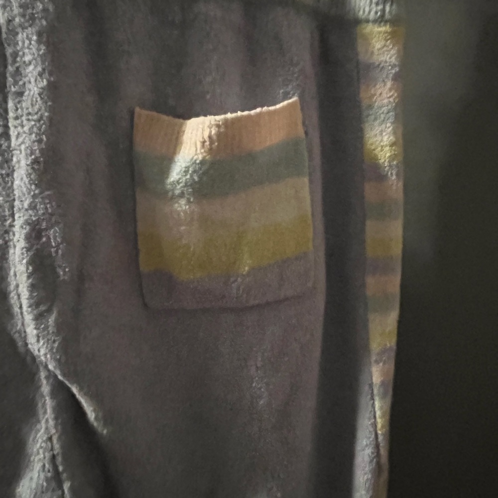 Loveshackfancy Blue Joggers With Patterned Trim - image 4